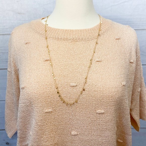 Peach Knit Top - Picture 5 of 7
